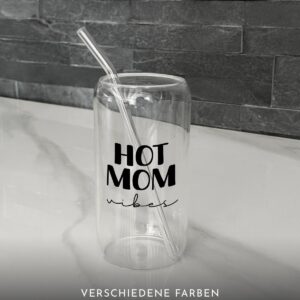 Trinkglas | Hot Mom Vibes