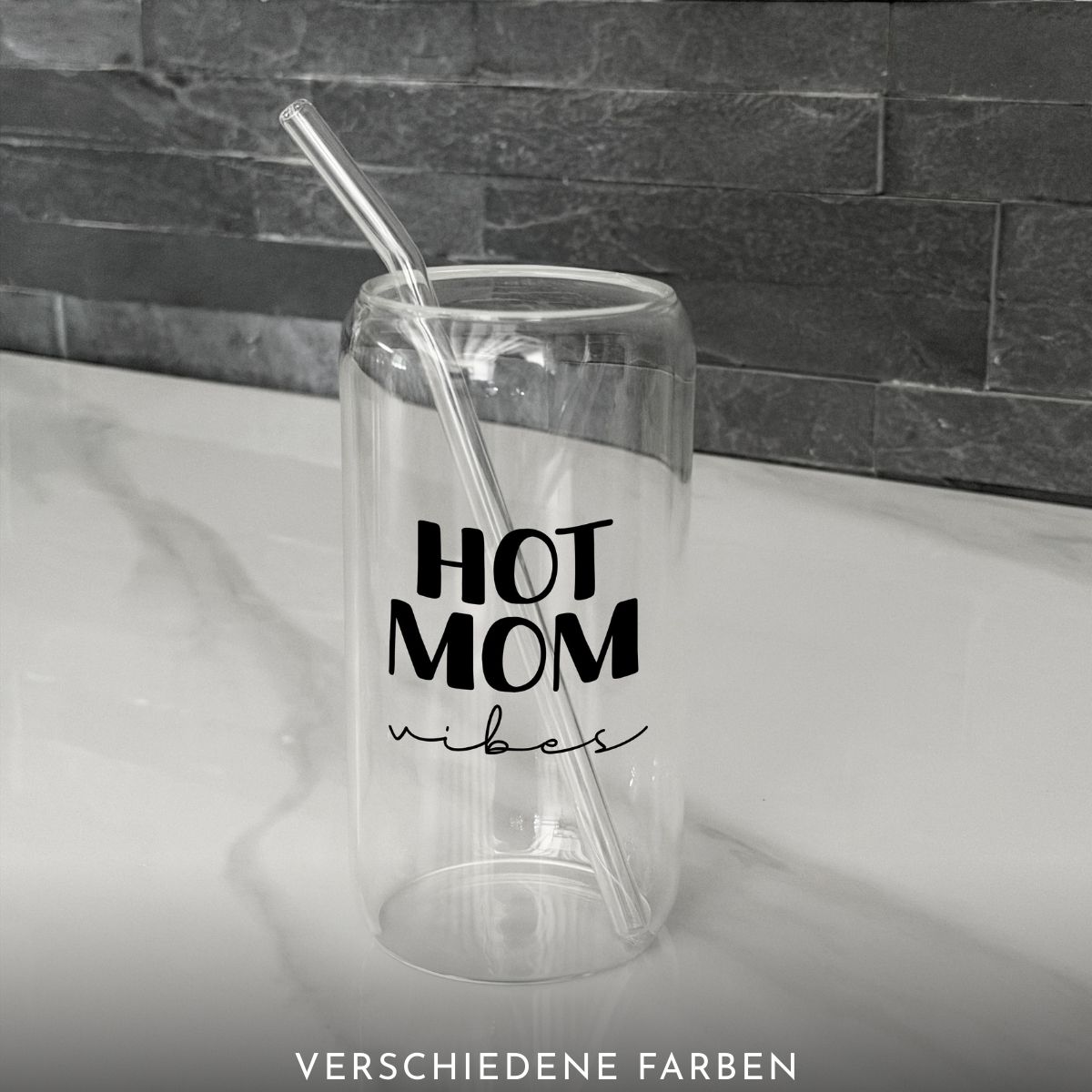 Trinkglas | Hot Mom Vibes